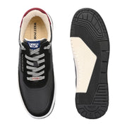 West Port Retro Street Casual Sneakers (RANGER-58-GREY-BLACK)