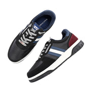 West Port Versatile Court Sneakers (RANGER-68-BLACK)