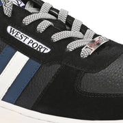 West Port Versatile Court Sneakers (RANGER-68-BLACK)