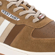 West Port Versatile Court Sneakers (RANGER-68-TAN)