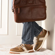 West Port Versatile Court Sneakers (RANGER-68-TAN)