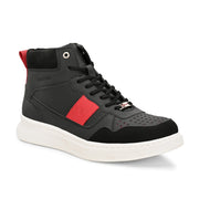West Port High-Top Sneakers (SAILOR-75-BLACK)