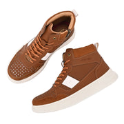 West Port High-Top Sneakers (SAILOR-75-TAN)