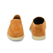 West Port Men Trendy Leather Loafers (Thrive-10-Tan)