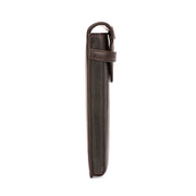 West Port Premium Leather Stylish Protective Eyewear Case For Sunglasses & Spectacles (UUT-AO-01-BROWN)