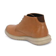 West Port Men Tan Leather Chukka Boots (V-STAR-80-TAN)
