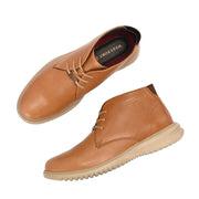 West Port Men Tan Leather Chukka Boots (V-STAR-80-TAN)