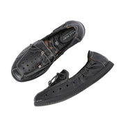 Women Premium Leather Slip On Flexible Loafer (W-Angel-50-Black)