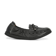 Women Premium Leather Slip On Flexible Loafer (W-Angel-50-Black)