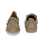 Women Premium Leather Slip On Flexible Loafer (W-Angel-50-Ivory)