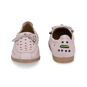 Women Premium Leather Slip On Flexible Loafer (W-Angel-50-Pink)