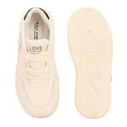 Women Chunky Lace-Up Sneakers (W-ATF-29-OFFWHITE-NAVY)