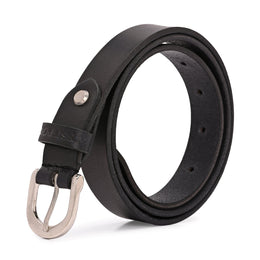 West Port Women’s Classic Rugged Leather Belt (W-BT-LE-02-BLACK)