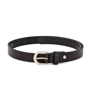 West Port Women’s Classic Rugged Leather Belt (W-BT-LE-02-BLACK)