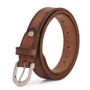 West Port Women’s Classic Rugged Leather Belt (W-BT-LE-02-TAN)