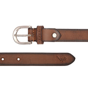 West Port Women’s Classic Rugged Leather Belt (W-BT-LE-02-TAN)