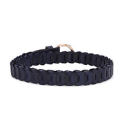West Port Women’s Blue Braided Scalloped Leather Belt (W-BT-LE-03-BLUE)