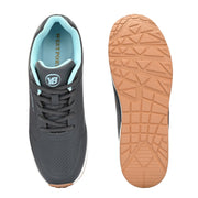 Women Grey Air-Cushion Sports Sneakers (W-ST-17-GREY)