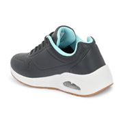 Women Grey Air-Cushion Sports Sneakers (W-ST-17-GREY)