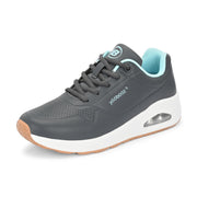 Women Grey Air-Cushion Sports Sneakers (W-ST-17-GREY)