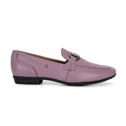 Women Premium Leather Loafers (W-VICTORIA-02-LILAC)