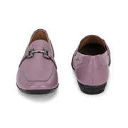 Women Premium Leather Loafers (W-VICTORIA-02-LILAC)