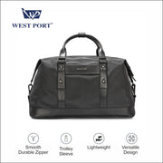 West Port Trendy & Classy Weekender Duffle Bag – Premium Travel Companion
