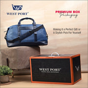 West Port Trendy & Classy Weekender Duffle Bag – Premium Travel Companion