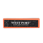 West Port Premium Leather Handcrafted Keychain (WP-KEYCHAIN-03-RED-BLUE)
