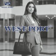 West Port Premium Tote Handbag for Women (WP-URBAN-GRACE-BLACK)